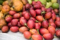 Fruits Selling in Market Royalty Free Stock Photo