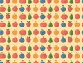 Fruits set pattern