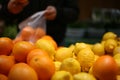 Fruits in shop 2 Royalty Free Stock Photo