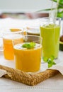 Fruits smoothie [ Mango,Avocado,Melon,Dragon fruit