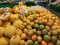 Fruits sold in wholesale supermarkets Royalty Free Stock Photo