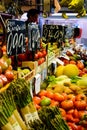 Fruits and vegetable sale - Barcelona