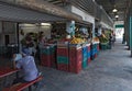 Fruits and vegetable stalls at the local market in Progreso, Yucatan, Mexico Royalty Free Stock Photo