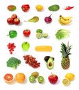 Fruits and vegetables