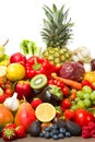 Fruits and vegetables Royalty Free Stock Photo