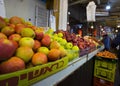 Fruits and vegetables close market Hadera Israel Royalty Free Stock Photo