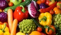 Fruits And Vegetables Royalty Free Stock Photo