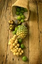 Fruits and Vegetables Royalty Free Stock Photo