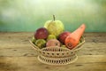 Fruits and Vegetables Royalty Free Stock Photo