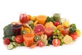Fruits and vegetables juice Royalty Free Stock Photo
