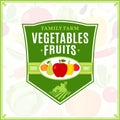 Fruits and Vegetables Logo, Fruits and Vegetables Icons and Design Elements