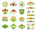 Fruits and Vegetables Logo, Labels, Fruits and Vegetables Icons