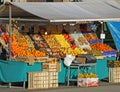 Fruits and vegetables for sale