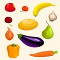 Fruits and vegetables