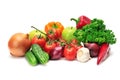 Fruits and vegetables Royalty Free Stock Photo