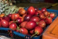 Fruits and Veggies in Market Royalty Free Stock Photo