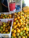 Fruits view in street