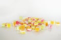 Fruitty gummy jelly candies