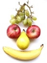 Fruity face Royalty Free Stock Photo