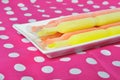 Fruity ice candy for kids Royalty Free Stock Photo