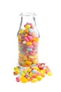 Fruity jellybeans. Tasty colorful jelly beans Royalty Free Stock Photo