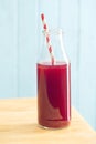 Fruity juice in glass Royalty Free Stock Photo