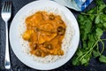 Fruity Mild Chicken Curry With Boiled Rice