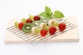 Fruity shishkabobs Royalty Free Stock Photo