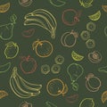 FruityPattern54 Royalty Free Stock Photo