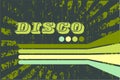 Frunge disco background