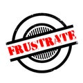 Frustrate rubber stamp