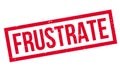 Frustrate rubber stamp