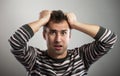 Frustrated man Royalty Free Stock Photo