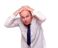 Frustrated senior businessman Royalty Free Stock Photo