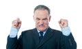 Frustrated senior businessman Royalty Free Stock Photo