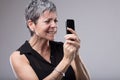 Frustrated woman gnashing her teeth Royalty Free Stock Photo