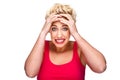 Frustration, Stress and Confusion Royalty Free Stock Photo