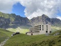 Frutt Lodge & Spa Melchsee Frutt Hotel on the shores of Lake Melchsee in the Uri Alps mountain massif, Melchtal - Switzerland