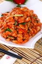 Fry asian food shrimp