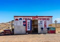 Fry Bread Stand - Four Corners Monument Royalty Free Stock Photo