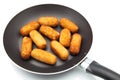 Fry croquettes Royalty Free Stock Photo