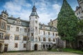 Frydlant castle courtyard