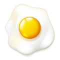 Fryed egg Royalty Free Stock Photo