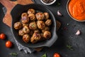 Fryed Meatballs Royalty Free Stock Photo
