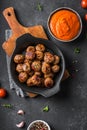Fryed Meatballs Royalty Free Stock Photo