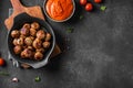 Fryed Meatballs Royalty Free Stock Photo