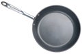 Frying pan. Ceramic nonstick pan with stainless steel handle. Fry pan for cooking. Gray ceramic coating