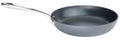 Frying pan. Ceramic nonstick pan with stainless steel handle. Fry pan for cooking. Gray ceramic coating