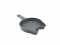 Frying pan or frypan or skillet a flat-bottomed pan used for frying, searing, and browning foods in white isolated background 05 Royalty Free Stock Photo