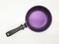 Frying pan or frypan or skillet a flat-bottomed pan used for frying, searing, and browning foods in white isolated background 04 Royalty Free Stock Photo